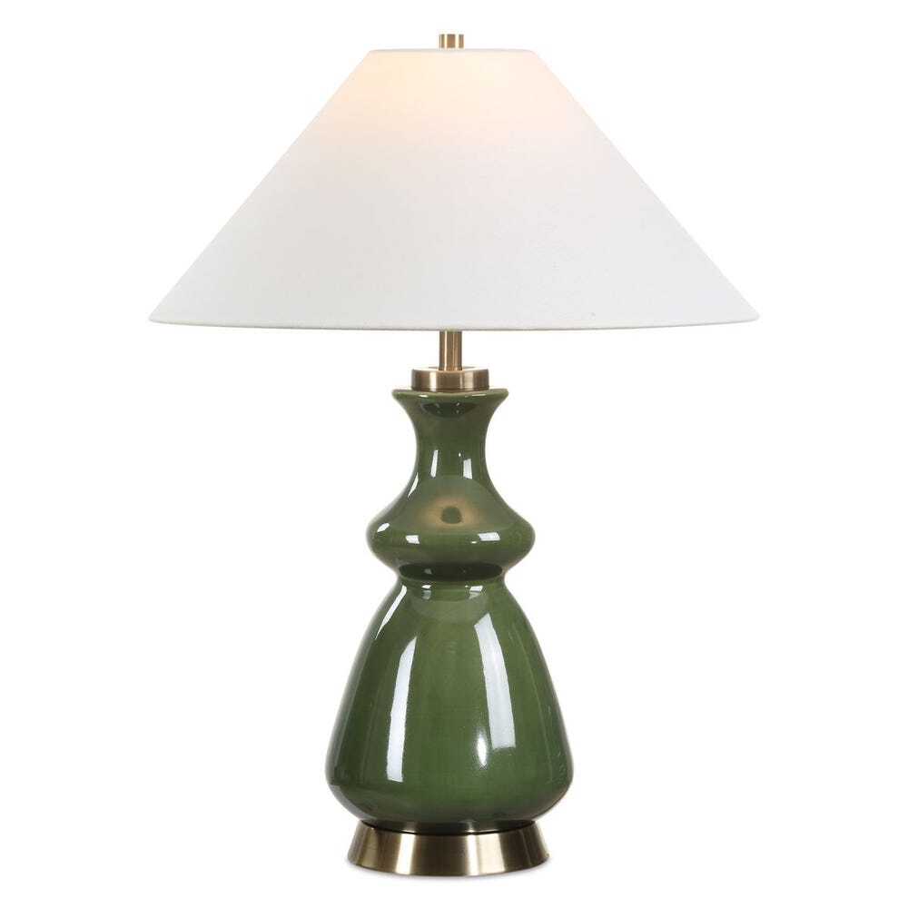 Dark Green table lamp