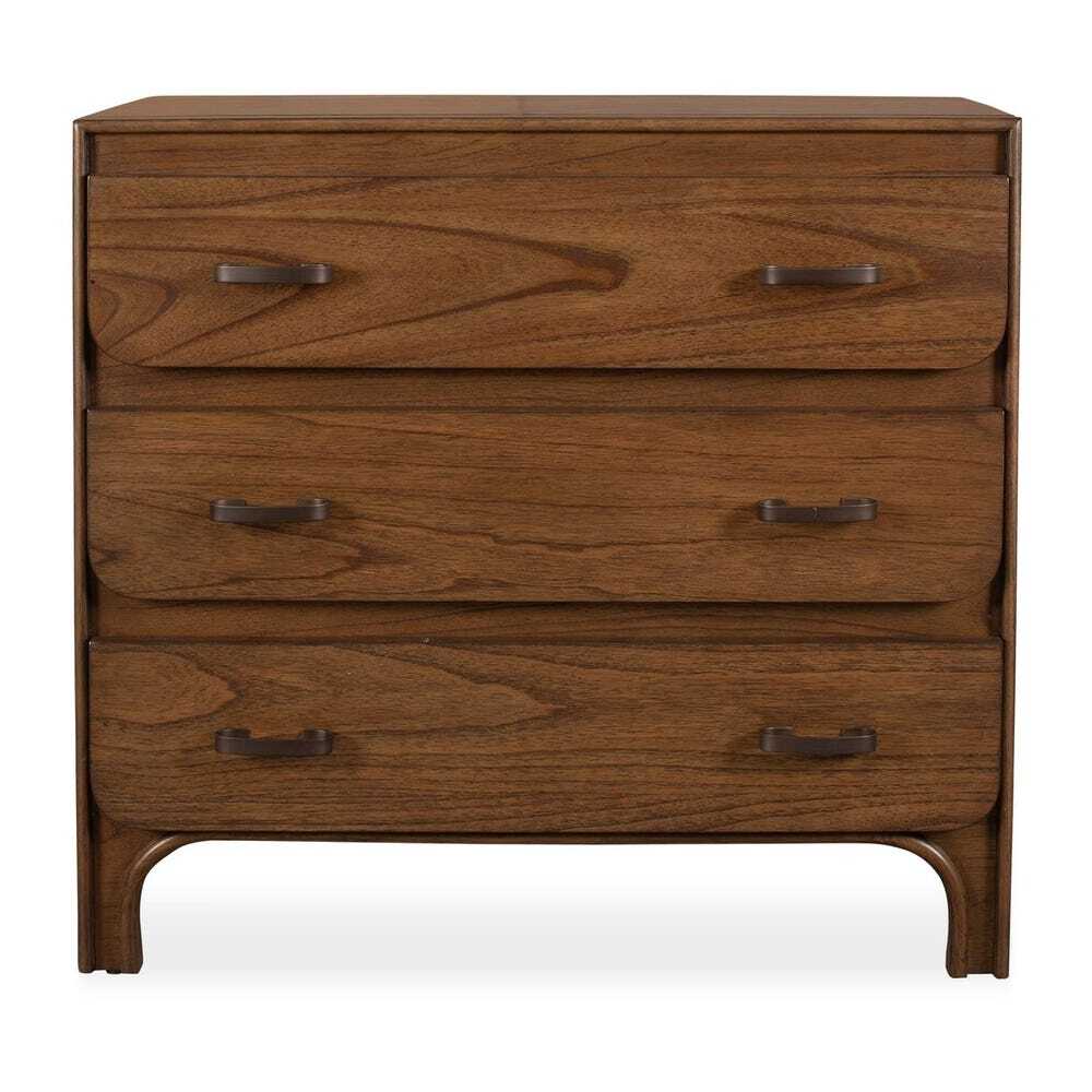 3 Drawer Chest, dark brown